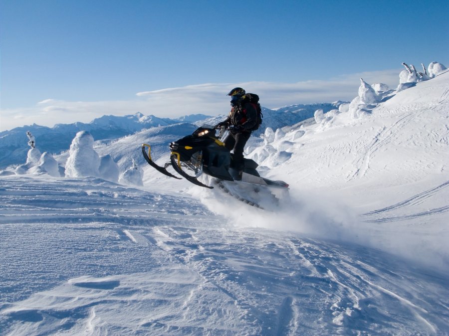 Private snowmobile safari across Lapland wilderness